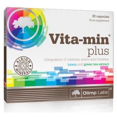Фотография - Вітамінно-мінеральний комплекс Vita-Min Plus Olimp Nutition 30 капсул