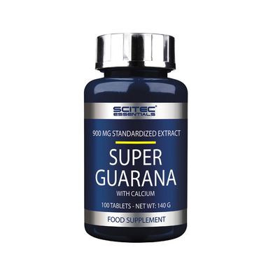 Фотография - Енергетик Super Guarana with Calcium Scitec Nutrition 100 таблеток