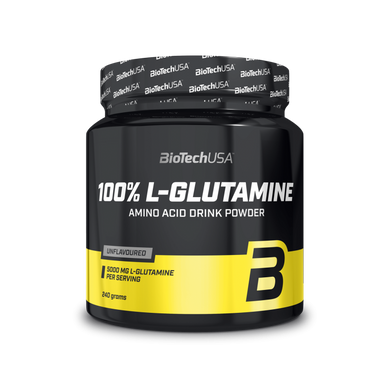 Глютамин 100% L-Glutamine BioTech USA 240 г