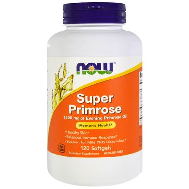 Масло вечерней примулы Evening Primrose Oil Now Foods 1300 мг 120 капсул
