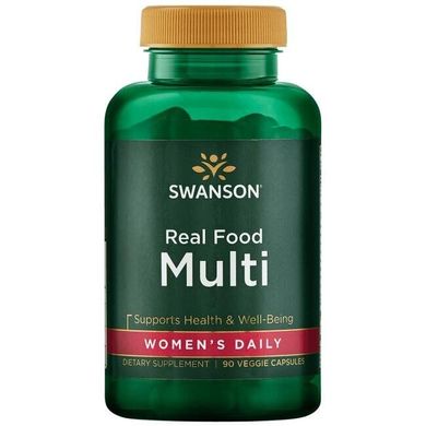 Фотография - Вітаміни для жінок Real Food Multi Women`s Daily Swanson 90 капсул