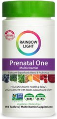 Вітаміни для вагітних Prenatal One Rainbow Light 150 таблеток