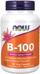 Комплекс вітамінів B B-100 Now Foods 100 капсул