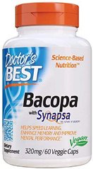Фотография - Бакопа Bacopa With Synapsa Doctor's Best 320 мг 60 капсул