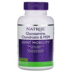 Фотография - Глюкозамін і хондроїтин Glucosamine, Chondroitin & MSM Natrol 150 таблеток