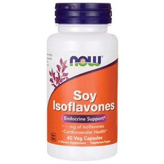 Соєві ізофлавони Soy Isoflavones Now Foods 150 мг 60 капсул