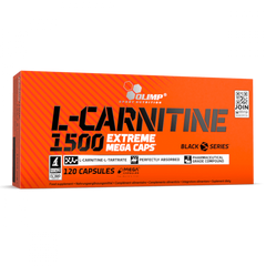 Фотография - L-карнітин L-Carnitine 1500 Extreme Mega Caps Olimp Nutition 120 капсул