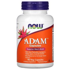 Фотография - Вітаміни для чоловіків Adam Men's Multi Now Foods 90 капсул