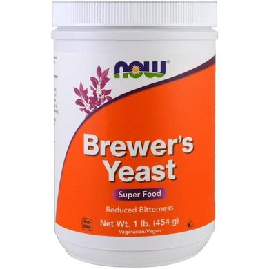 Пивные дрожжи Brewer's Yeast Now Foods 454 г