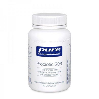 Пробиотик Probiotic 50B Pure Encapsulations 60 капсул