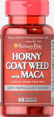 Фотография - Горянка з макою Horny Goat Weed with Maca Puritan's Pride 500 мг/75 мг 60 капсул