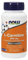 Фотография - L-Карнітин L-Carnitine Now Foods 250 мг 60 капсул