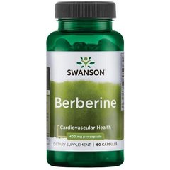 Берберин Berberine HCI Swanson 400 мг 60 капсул