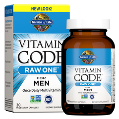Фотография - Сырые мультивитамины для мужчин Vitamin Code Raw One for Men Garden of Life 30 капсул