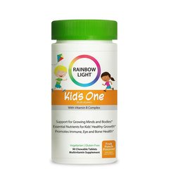 Фотография - Вітаміни для дітей Kid's Multivitamin Rainbow Light фрукти 30 таблеток