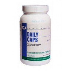 Фотография - Вітаміни і мінерали DAILY CAPS Universal Nutrition 75 капсул