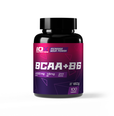 BCAA + B6 2:1:1 10X Nutrition 100 таблеток