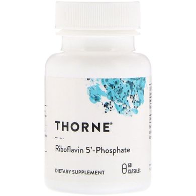 Витамин В2 Рибофлавин Ryboflavin 5'-Phosphate Thorne Research 60 капсул