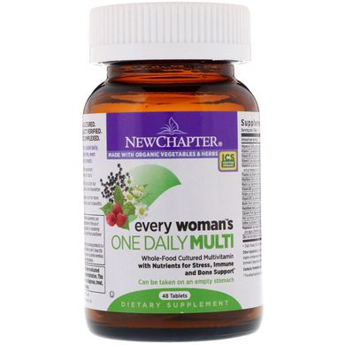 Фотография - Вітаміни для жінок Every Woman's One Daily Multi New Chapter 48 таблеток