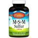 Фотография - МСМ MSM Sulfur Carlson Labs 1000 мг 180 капсул