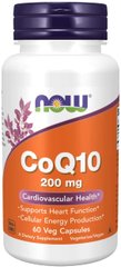 Фотография - Коензим Q10 CoQ10 Now Foods 200 мг 60 капсул