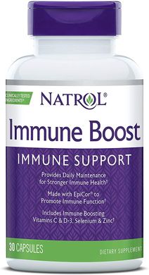Фотография - Комплекс підтримки імунітету Immune Boost Natrol 30 капсул