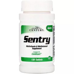 Фотография - Мультивітамінна і мультимінеральна добавка Sentry 21st Century 130 таблеток