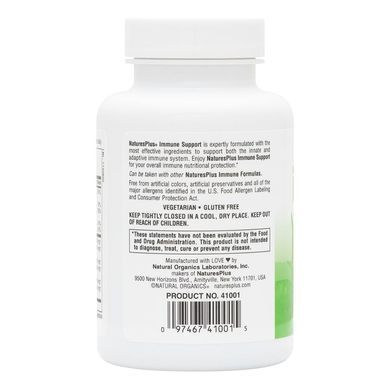Фотография - Комплекс для поддержки иммунитета Immune Support Nature's Plus 60 таблеток