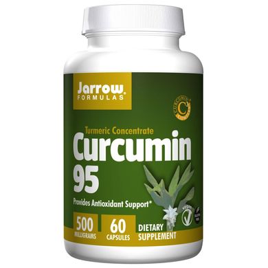 Куркумин Curcumin 95 Jarrow Formulas 500 мг 60 капсул