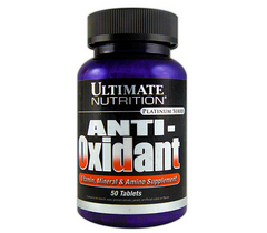 Фотография - Вітаміни мінерали та аміно добавки ANTI-OXIDANT Ultimate Nutrition 50 таблеток