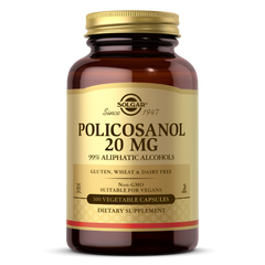 Фотография - Поликозанол Policosanol Solgar 20 мг 100 капсул