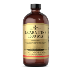 Фотография - L-карнітин рідкий L-Carnitine Solgar лимон 1500 мг 473 мл