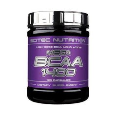 Амінокислота Mega BCAA 1400 Scitec Nutrition 180 капсул