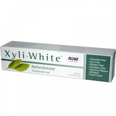 Фотография - Зубна паста-гель з м'ятой Xyliwhite Refreshmint Toothpaste Gel Now Foods 181 г