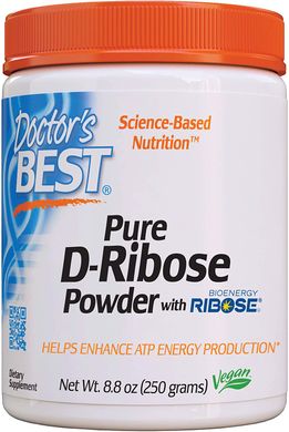 Фотография - D-Рибоза Pure D-Ribose Powder Doctor's Best 250 г