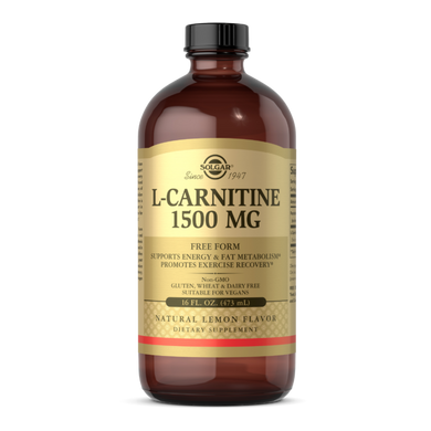 Фотография - L-Карнитин жидкий L-Carnitine Solgar лимон 1500 мг 473 мл
