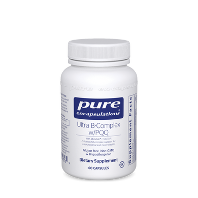 Комплекс витаминов В Ultra B-Complex PQQ Pure Encapsulations 60 капсул