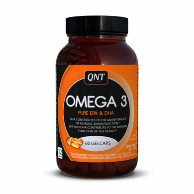 Фотография - Омега-3 OMEGA 3 1000 мг QNT 60 гелевих капсул