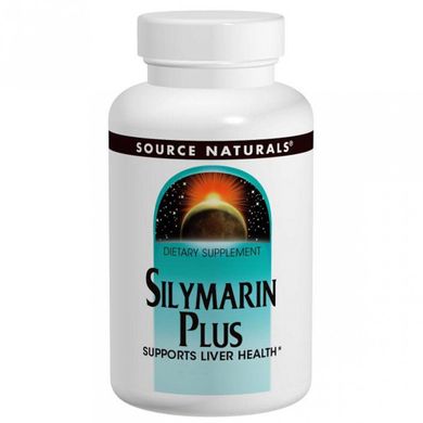 Расторопша Silymarin Plus Source Naturals 30 таблеток
