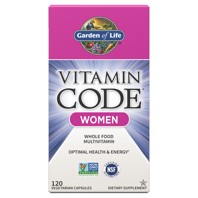 Фотография - Сирі Вітаміни для жінок Vitamin Code Women Garden of Life 120 капсул