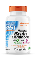Фотография - Витамины для мозга Natural Brain Enhancers Doctor's Best 60 капсул