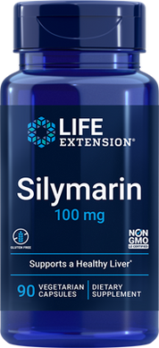 Расторопша Silymarin Life Extension 100 мг 90 капсул