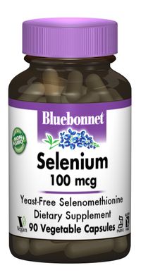 Селен Selenium Bluebonnet Nutrition 100 мкг 90 капсул