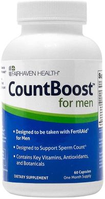 Фотография - Репродуктивное здоровье мужчин CountBoost Fairhaven Health 60 капсул