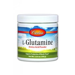 Глютамин L-Glutamine Carlson Labs 3000 мг 100 г