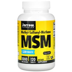 Фотография - Метил-сульфонил-метан MCM Jarrow Formulas 1000 мг 120 таблеток