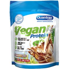 Фотография - Веган протеїн Vegan Protein Quamtrax шоколад 500 г