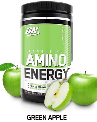 Амінокислотний комплекс Essential Amino Energy Optimum Nutrition зелено яблуко 270 г