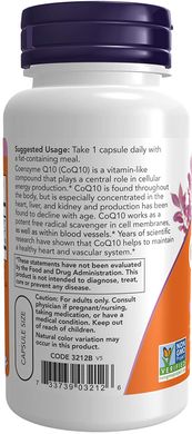 Фотография - Коензим Q10 CoQ10 Now Foods 100 мг 90 капсул
