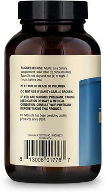 Магний L-треонат Magnesium L-Threonate Dr. Mercola 90 капсул